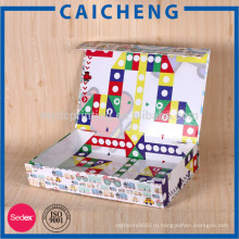 бумажная коробка упаковывая для детей карточная игра